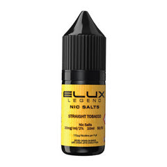 Elux Legend Straight Tobacco Nic Salt E-Liquid