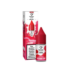 Crystal Clear Strawberry Watermelon Bubblegum Nic Salt E - Liquid