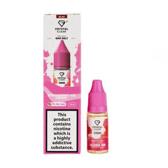 Crystal Clear Strawberry Ice Cream Nic Salt E - Liquid