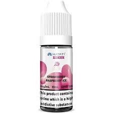 Hayati Pro Max Strawberry Raspberry Ice Nic Salt E - Liquid