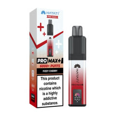 Hayati Pro Max+ 6000 Puffs Disposable Vape – Fizzy Cherry