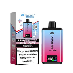 Hayati Pro Ultra+ 25000+ Puffs Disposable Vape – Strawberry Raspberry Ice (Duo Flavors)