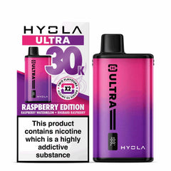 Hyola Ultra 30k Disposable Vape – Raspberry Edition (30000 Puffs)