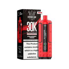 Al Fakher Crown Bar 30K Hypermax Advanced Disposable Vape – Strawberry Punch