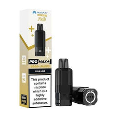 Hayati Pro Max+ 6000+ Puffs Pre-Filled Pods (Pack of 2) – Cola Lime