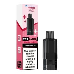 Hayati Pro Max+ 6000+ Puffs Disposable Vape Pods (Strawberry CB) – 20mg/ml