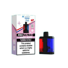 Hayati Pro Ultra+ 25000+ Puffs Pods – Blueberry Cotton K / Raspberry Cotton K (20mg)