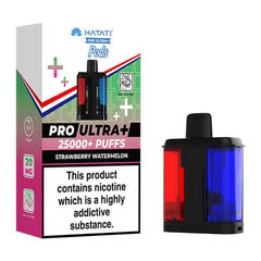 Hayati Pro Ultra+ 25000+ Puffs Pods – Strawberry Watermelon (20mg)