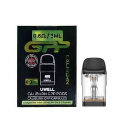 Uwell Caliburn GPP Replacement Pods – 0.6Ω / 3ml (4 Pack)