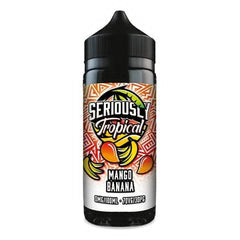 Seriously Tropical Mango Banana E-Liquid Shortfill Average rating: 3.0 (votes: 5) Reviews (1)