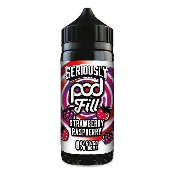 Strawberry Raspberry 100ml Shortfill E-Liquid by seriously