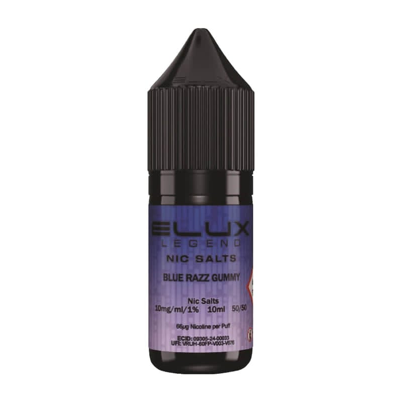 Elux Legend Blue Razz Gummy Nic Salt E-Liquid