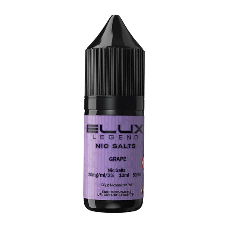 Elux Legend Grape Nic Salt E-Liquid