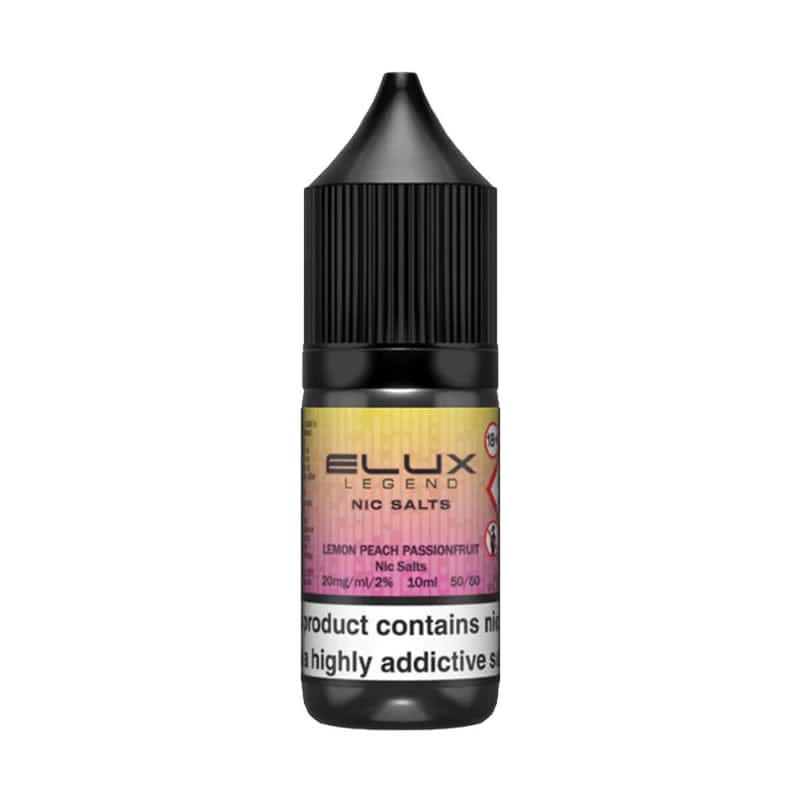 Elux Legend Lemon Peach Passionfruit Nic Salt E-Liquid