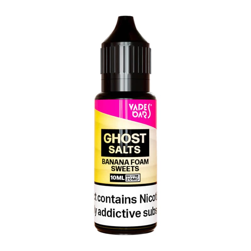 Ghost Salts Banana Foam Sweets Nic Salt E - Liquid