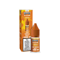 Seriously Clear Sour Tropical Burst Nic Salt E-Liquid
