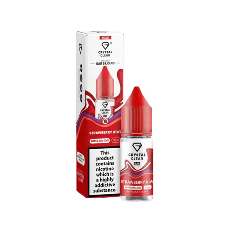 Crystal Clear  Strawberry Kiwi Nic Salt E -Liquid