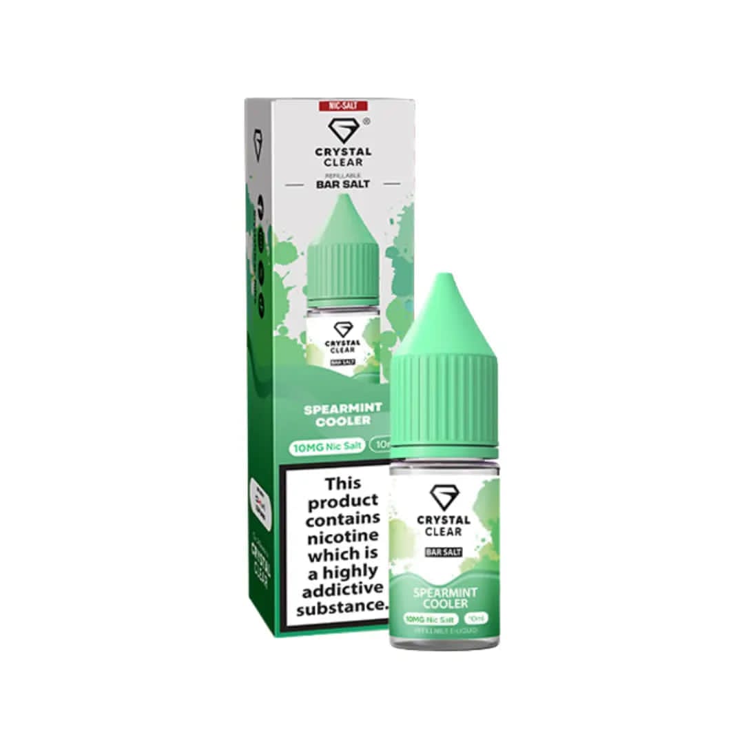Crystal Clear  Spearmint Cooler Nic Salt E -Liquid