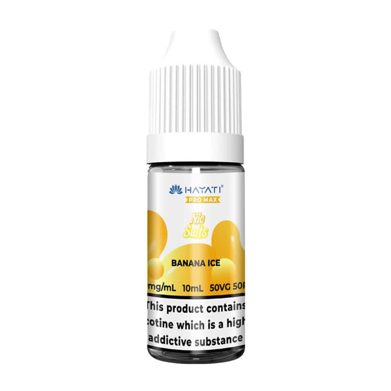 Hayati Pro Max Banana Ice Nic Salt E - Liquid