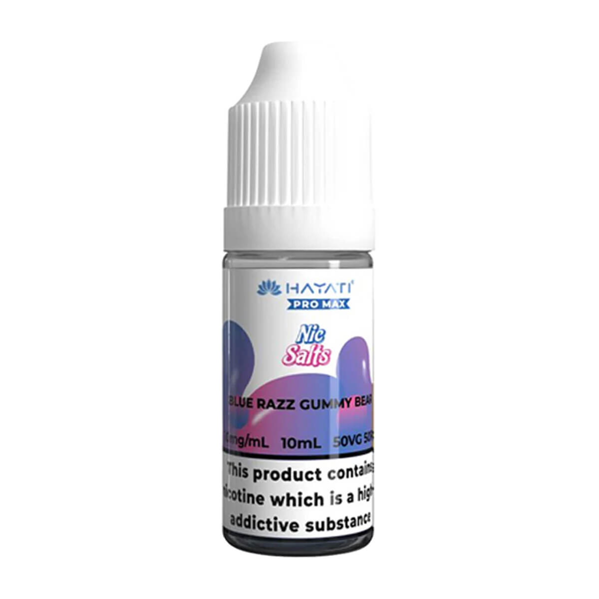 Hayati Pro Max Blue Razz Gummy Bear Nic Salt E - Liquid