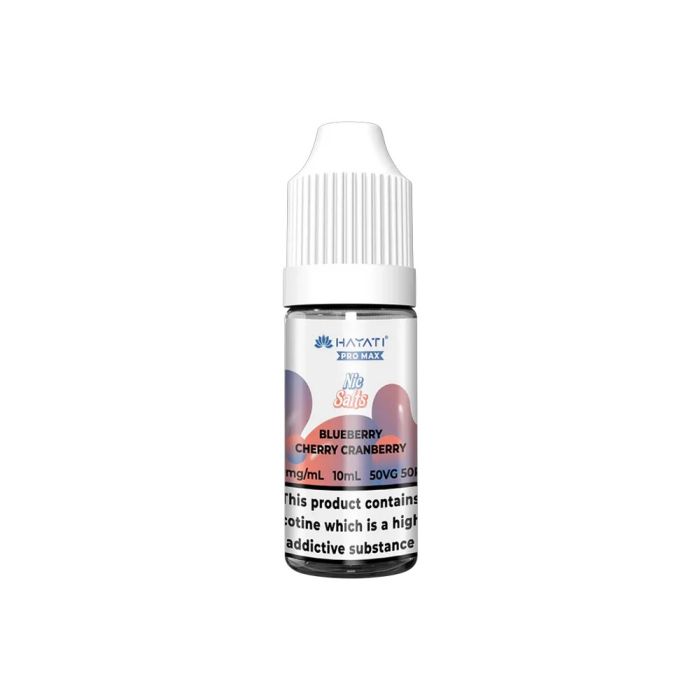 Hayati Pro Max Blueberry Cherry Cranberry Nic Salt E - Liquid