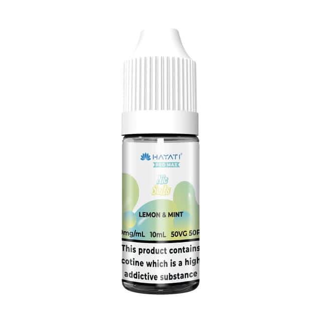 Hayati Pro Max Lemon & Mint Nic Salt E - Liquid