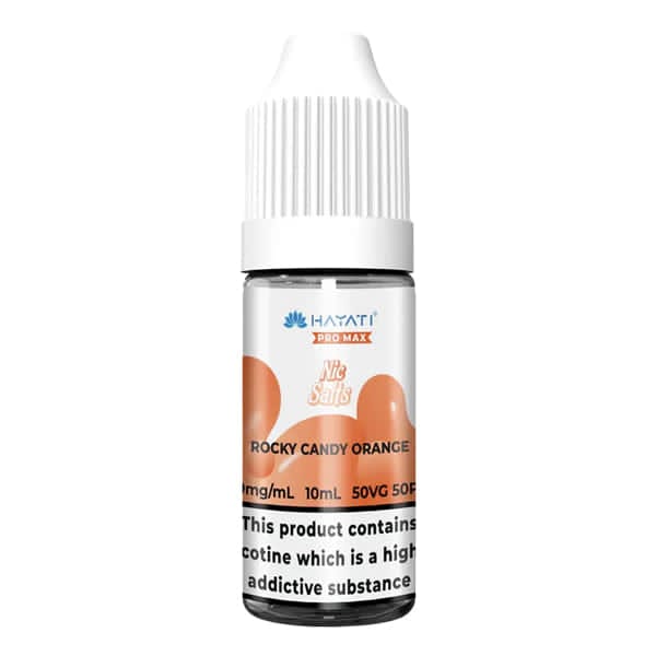 Hayati Pro Max Rocky Candy Orange Nic Salt E - Liquid