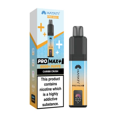 Hayati Pro Max+ 6000 Puffs Disposable Vape – Caribb Crush