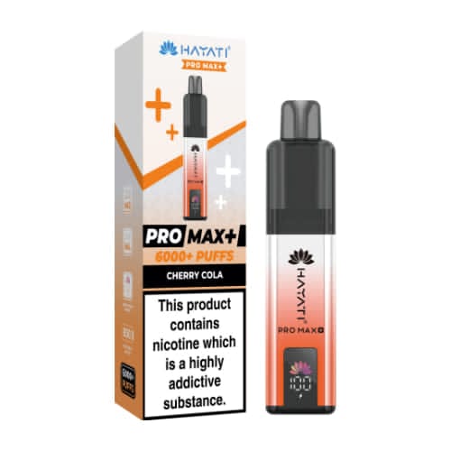 Hayati Pro Max+ 6000 Puffs Disposable Vape – Cherry Cola