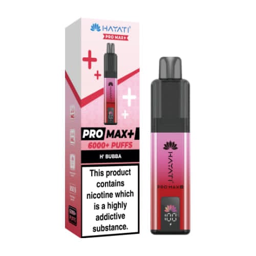 Hayati Pro Max Plus H’ Bubba Disposable Vape – 6000+ Puffs