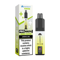 Hayati Pro Max+ 6000 Puffs Disposable Vape – Lemon & Lime