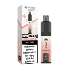 Hayati Pro Max+ 6000 Puffs Disposable Vape – Juicy Peach