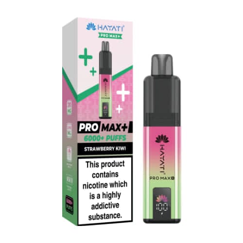 Hayati Pro Max+ 6000 Puffs Disposable Vape – Strawberry Kiwi
