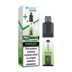 Hayati Pro Max+ 6000 Puffs Disposable Vape – Watermelon Ice