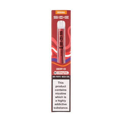 SKE Crystal Bar Disposable Vape | Cherry Ice | 600 Puffs (20mg)