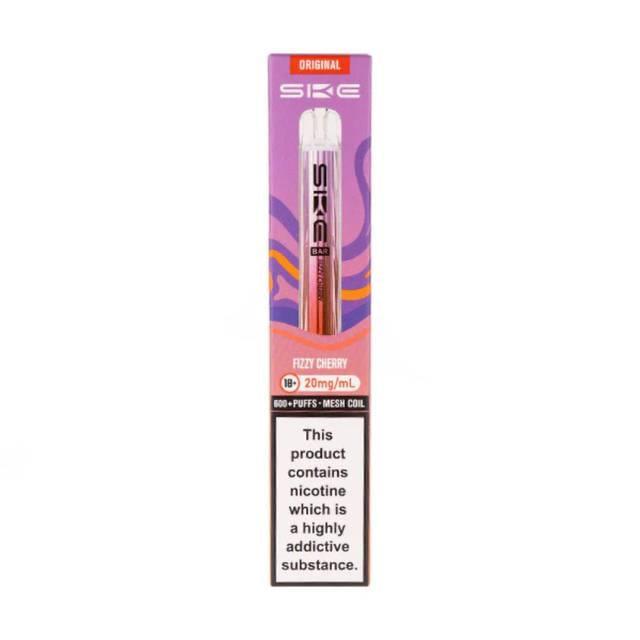 SKE Crystal Bar Disposable Vape | Fizzy Cherry | 600 Puffs (20mg)