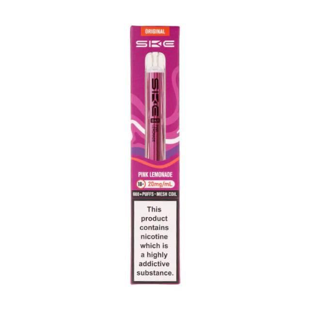 SKE Crystal Bar Disposable Vape | Pink Lemonade | 600 Puffs (20mg)