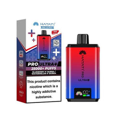 Hayati Pro Ultra+ 25000 Puffs Disposable Vape | Blueberry Hubba Bubba / Watermelon Hubba Bubba (20mg)