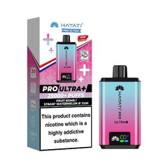 Hayati Pro Ultra+ 25000 Puffs Disposable Vape | Fruit Bomb / Strawberry Watermelon Bubblegum (20mg)