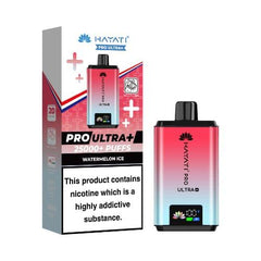 Hayati Pro Ultra+ 25000+ Puffs Disposable Vape | Watermelon Ice | Dual Tank Edition