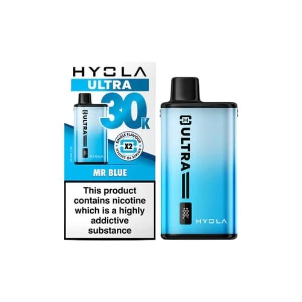 Hyola Ultra 30K Disposable Vape – Mr Blue (Single Flavor / Dual Pod System) – 30000 Puffs
