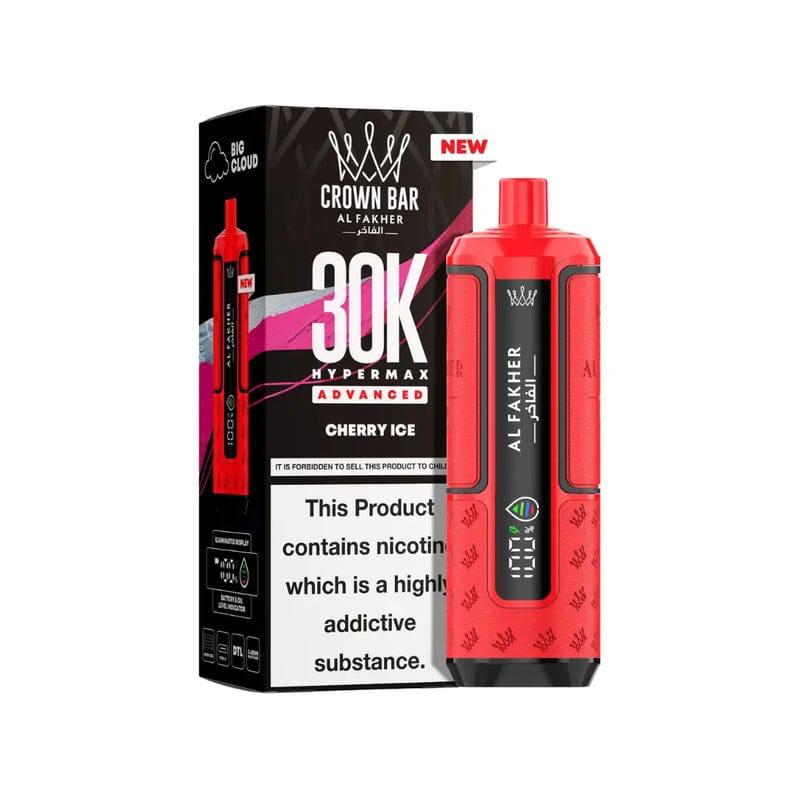 Al Fakher Crown Bar 30K Hypermax Advanced Disposable Vape – Cherry Ice
