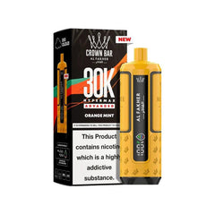 Al Fakher Crown Bar 30K Hypermax Advanced Disposable Vape – Orange Mint