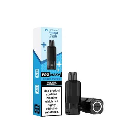 Hayati Pro Max+ 6000 Puffs Vape Pods - Blue Sour Raspberry (20mg)