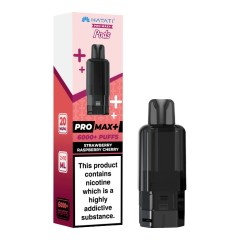 Hayati Pro Max+ 6000+ Puffs Disposable Vape Pods (Strawberry Raspberry Cherry) – 20mg/ml