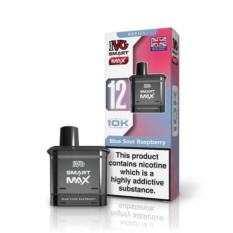 IVG SMART MAX Blue Sour Raspberry Refill Pod 20(mg)