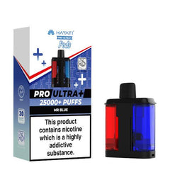 Hayati Pro Ultra+ 25000+ Puffs Pods – Mr Blue (20mg)