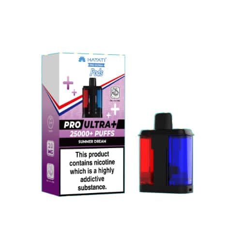 Hayati Pro Ultra+ 25000+ Puffs Pods – Summer Dream (20mg)