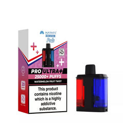 Hayati Pro Ultra+ 25000+ Puffs Pods – Watermelon Fruit Twist (20mg)