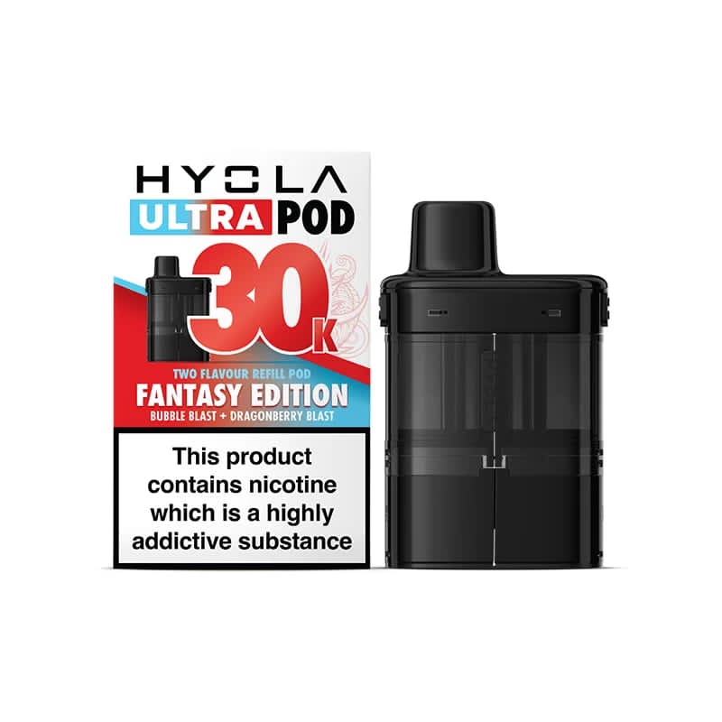 Hyola Ultra Pod 30K Puffs Two Flavour Refill Pod – Fantasy Edition (20mg)
